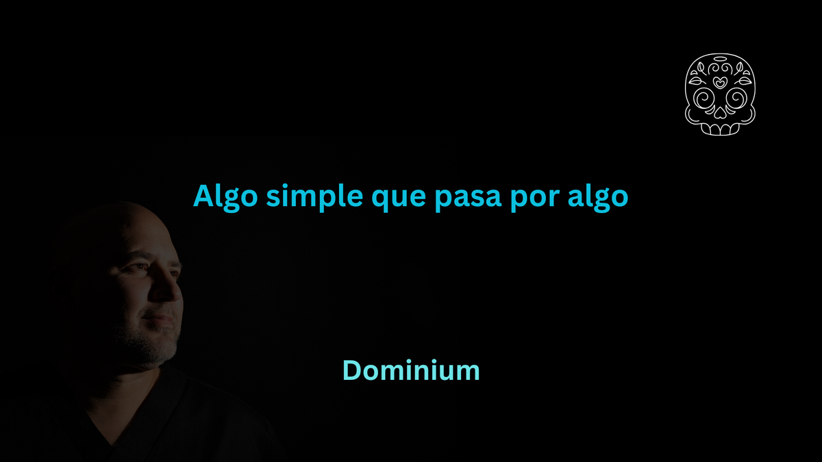 Algo simple que pasas por alto