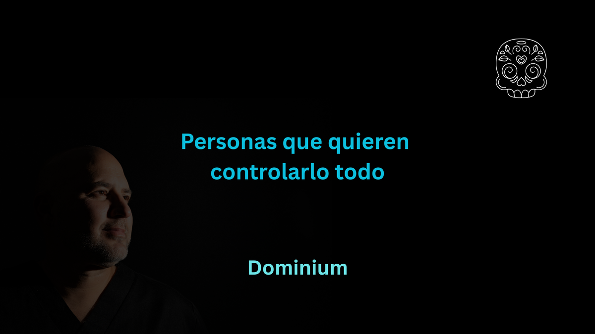 Personas que quieren controlarlo todo