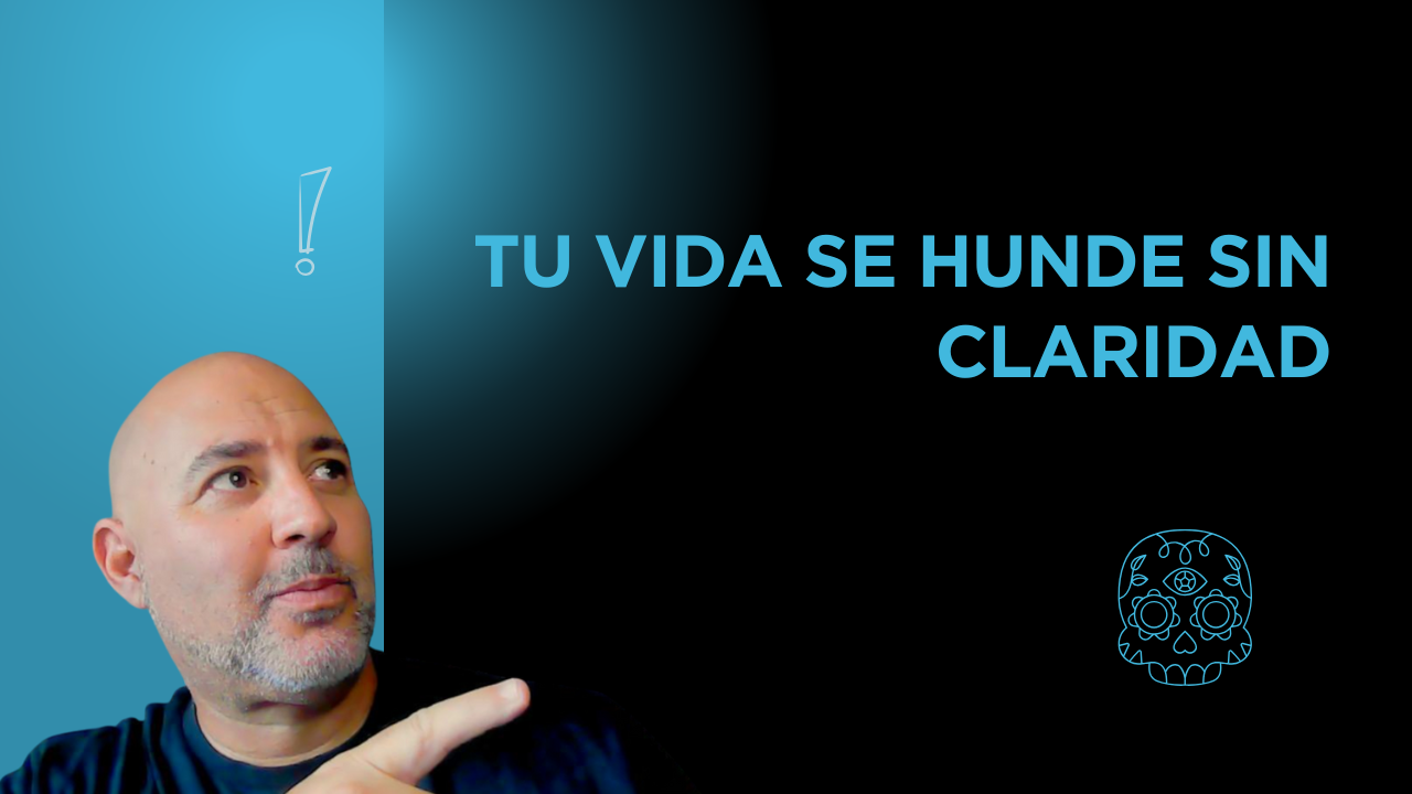 Tu vida se hunde sin claridad