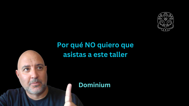 Por qué NO quiero que asistas a este taller