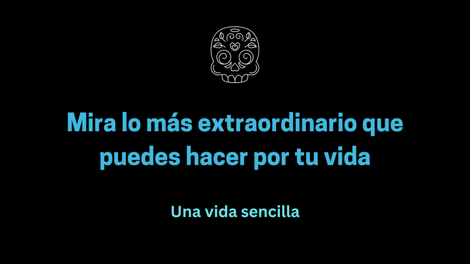 Algo extraordinario para tu vid